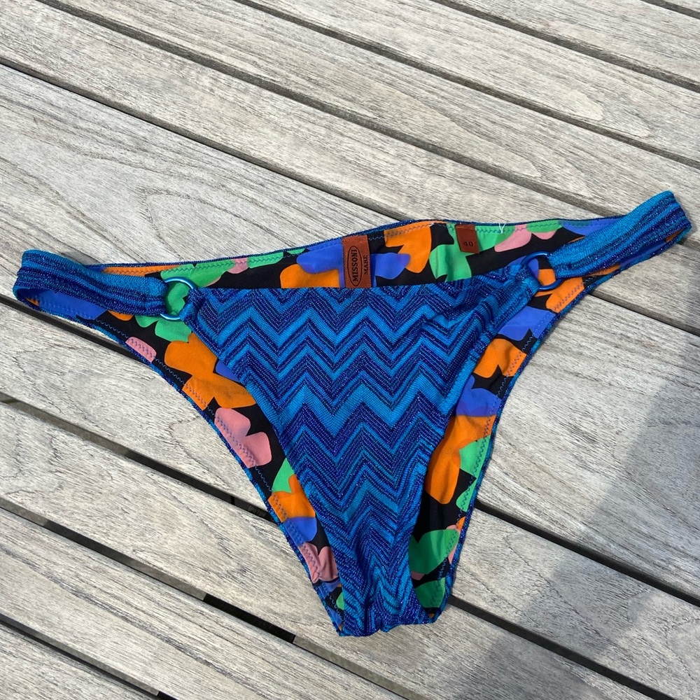 Mission Mare Bright Blue Bikini Bottoms